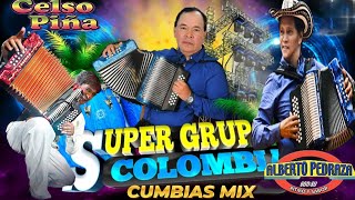 CUMBIAS MIX :Celso Piña, Alberto Pedraza, Super Grupo Colombia - Canciones  De  Oro 👍👍👍