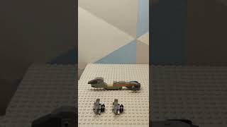 BARC speeder - Lego Star Wars - Stop Motion Build #lego #stopmotion #legostarwars #brickstopmotion