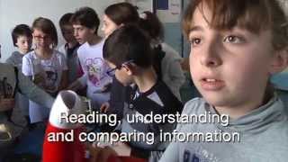 Six videos demonstrating CLIL used in classes from primary schools and vocational colleges