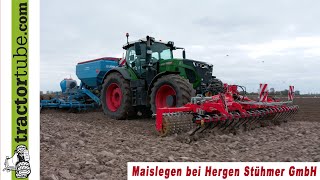 Güttler - Fendt 942 - Lemken Azurit - Maislegen bei der Stühmer GmbH