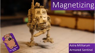 Magnetizing Astra Militarum Armored Sentinel