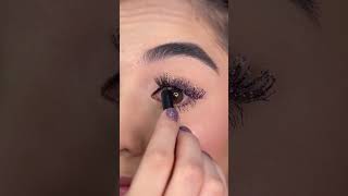 Let’s make beautiful glitter lashes