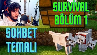 PODCASTİMSİ MİNECRAFT SURVİVAL BÖLÜM 1