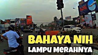 KONDISI LAMPU MERAH SIMPANG SEI KAMBING - IKUT RAON