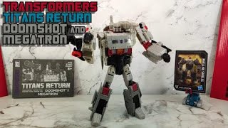 Мегатрон/Doomshot And Megatron, трансформер, обзор фигурки, серии Titans Return.