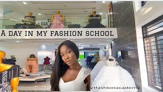 vlog:Best fashion school in Lagos?? A day in my fashion school