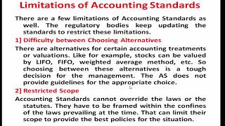 FA-3.63 Limitations of Accounting Standards