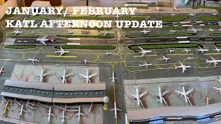 KATL Afternoon Airport Update January/February ( FIRST HOMEMADE AIRPORT UPDATE OF 2021 )