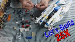 Lego Star Wars 25X Let's Build: Rebel U-Wing Fighter 75155