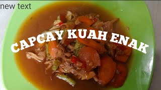 RESEP CAPCAY KUAH