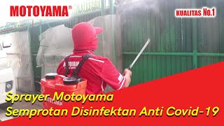 Sprayer Aki Motoyama untuk Disinfektan Bebas Virus Corona!!!