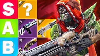 Ranking Every Slug Shotgun in a Tier List  (The Final Shape PvP)