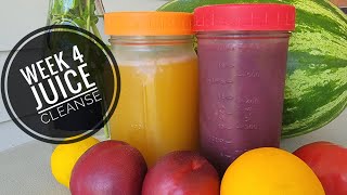 Juice Cleanse week 4