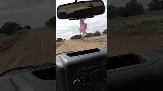 Off roading with my Mom out in the Arizona a desert