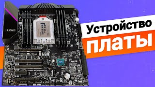 Материнская плата: устройство и принцип работы. Что такое VRM, сокет, чипсет, BIOS. Разъёмы и схемы