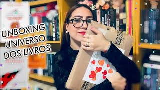 UNBOXING: recebidinhos da UNIVERSO DOS LIVROS 💫