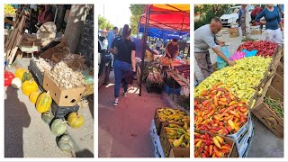 Market Day in Tetovë, Tetovo, North Macedonia - 10.10.2024