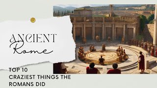 Insane Ancient Roman Practices: The Creepy Side of History