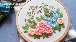 МК. Пасхальная вышивка. Очень просто! Часть 1. Embroidery for Easter.  Part 1. Step by step!