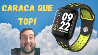 Smartwatch F8 excelente relogio inteligente importado do Aliexpress e Shopee lucro certo