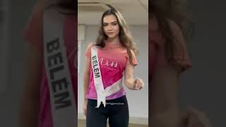 Aula de passarela - Concurso de #miss  #belemdopará