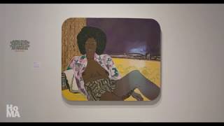 Mickalene Thomas “Hotter than July” at HoMA's "30 Americans" Exhibition