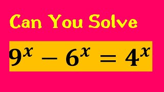 Challenging Math Olympiad Question | Algebra Mathematics