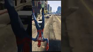 GTA 5 Ragdolls Spiderman Jumps/Fails (Euphoria Physics) #gta #gta5 #spiderman #shorts #ragdolls