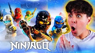 FIRST TIME REACTING TO LEGO NINJAGO ALL INTROS (2011-2023) | NINJAGO OPENINGS