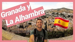 LA ALHAMBRA y GRANADA en 2 días! 🤩 De VIAJE por ESPAÑA.