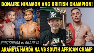 DONAIRE HINAMON SI EDWARDS | CHRISTIAN ARANETA HANDA SA IBF CHAMPIONSHIP VS SOUTH AFRICAN CHAMPION