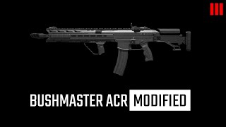 BUSHMASTER ACR MODIFIED: SIDEWINDER Conversion Kit (Modern Warfare 3 2023)