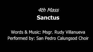 4th Mass - Sanctus - R. Villanueva