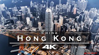 Hong Kong 🇭🇰 - by drone [4K]