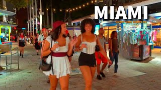 Exploring MIAMI Nightlife! Walking Tour in the Heart of Downtown