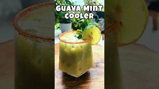 GUAVA MINT COOLER..! #summerdrink #indianfood #juice #drink #foodie #india #mocktail #asmr #fruit