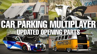 4 Old Cars With Updated Opening Parts | Car Parking Multiplayer