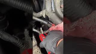 Easily Removing Water Pump Pulley Bolts on an Impala Using Milwaukee 1/4” Extended Reach Ratchet