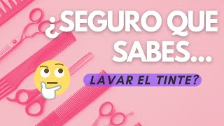 🌊💆‍♀️¡Cómo RETIRAR EL TINTE del cabello! | Ejercicios de color Peluquería | 012