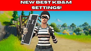 BEST Fortnite Keyboard & Mouse Settings!