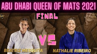 Beatriz Mesquita vs Nathalie Ribeiro- Final Lightweight division Abu Dhabi Queen Of Mats 2021.