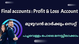 Final Account|Profit and Loss Account|5thsem Basic accounting open course Calicut University