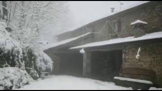 Neve all'Agriturismo del Cimone 20/11/2018