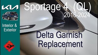 Kia Sportage 4 (QL) - Delta Garnish Replacement