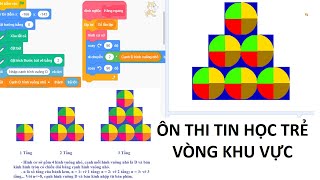 SCRATCH:TIN HỌC TRẺ/Vẽ Bánh Sinh Nhật trong đề ôn thi Tin Học Trẻ vòng Khu vực (Buổi 140).