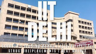 IIT DELHI | Ranking | Placements | Fee | Courses | Seat matrix | JEE Main  | JEE Advanced