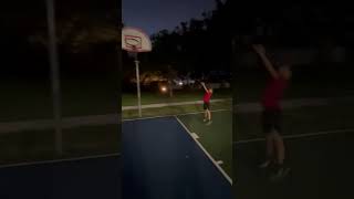 Basketball Boy Kingston with the Baseline Jumpshot #jumpshot #nba #basketball #buckets 🏀