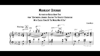 Moonlight Serenade by Beegie Adair [jazz piano transcription]