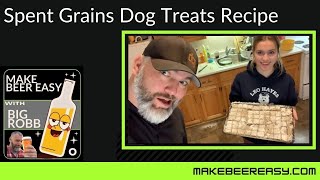 Spent Grain Dog Treats Recipe