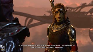 Lae'zel being loyal to Vlaakith and Prince Orpheus | Baldur's Gate 3